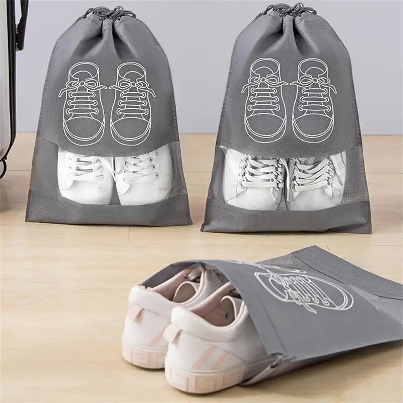 5pcs Shoe Storage Bags – Waterproof & Travel-Ready"