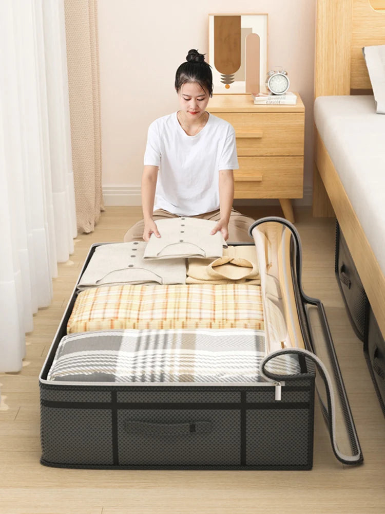 NeatNest™ – Foldable Fabric Storage Organiser