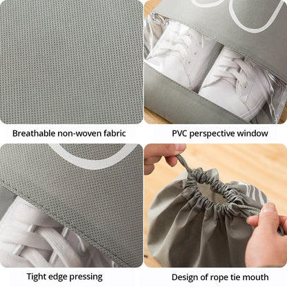 5pcs Shoe Storage Bags – Waterproof & Travel-Ready"