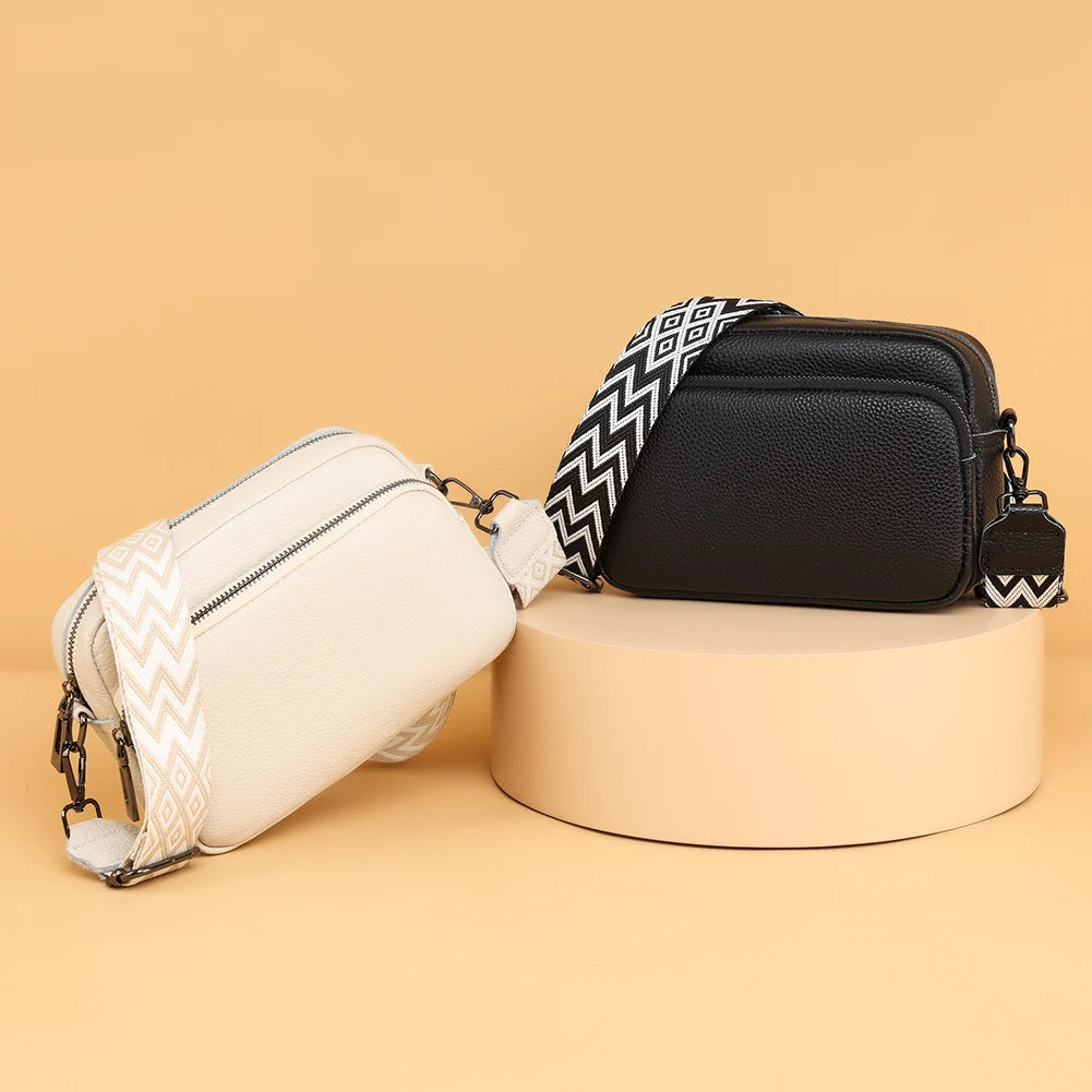 Luxe Leather Crossbody Bag