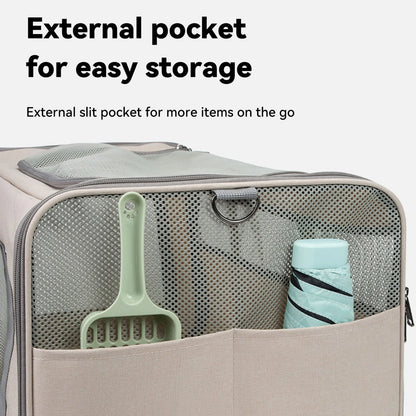 PetPilot™ Foldable Carrier with Wheels