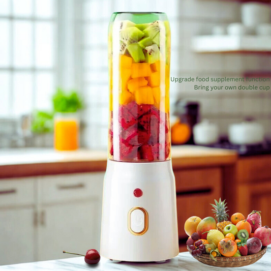 FlexJuice™ – Portable Double-Cup Blender)