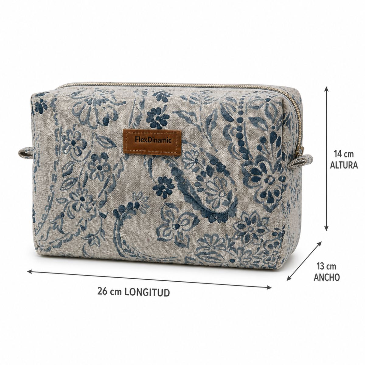 Neceser Artesanal  para mujer Oliva