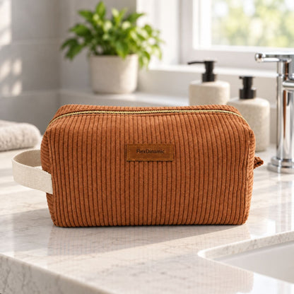Neceser Masculino Atlas Marrón