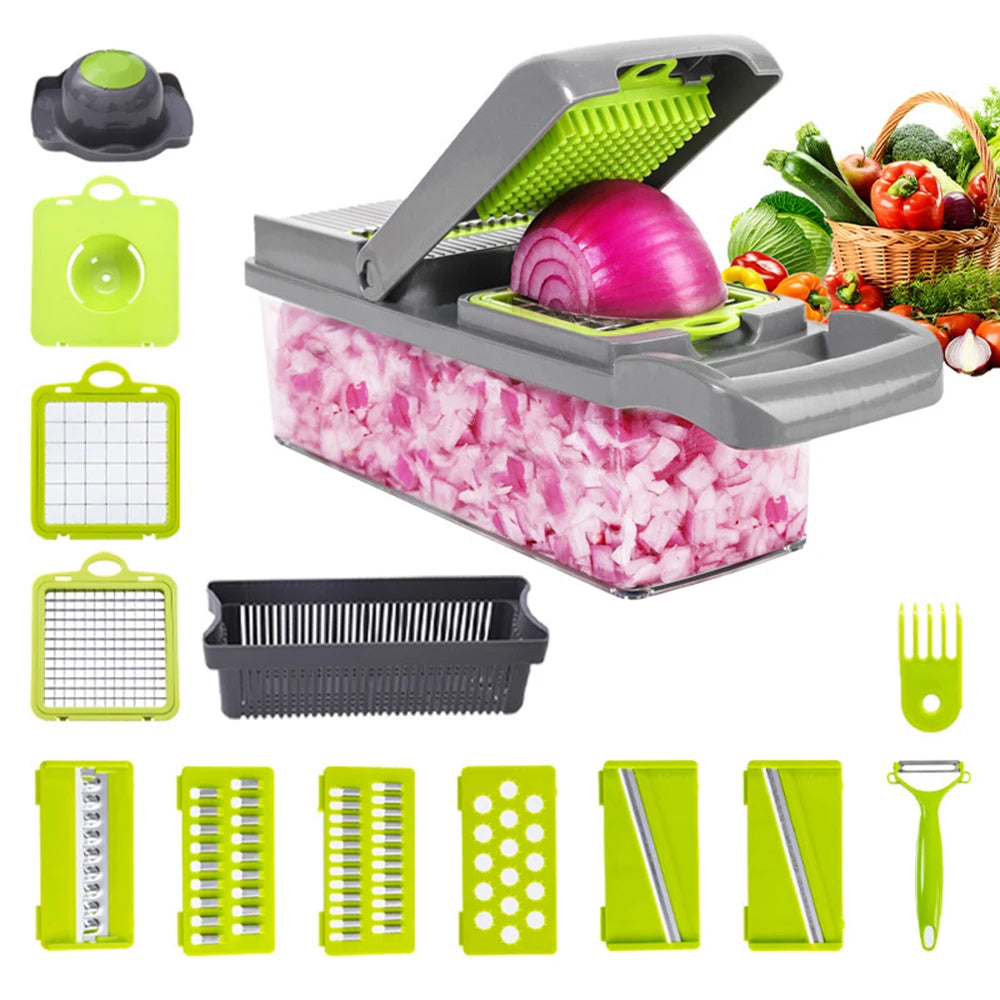 Kitchen vegetable slicer for quick and easy meal prep