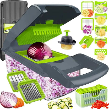 QuickPrep™ multifunctional vegetable chopper – FlexDinamic