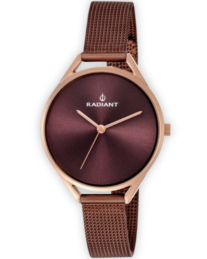 “Women’s minimalist purple watch worn on wrist