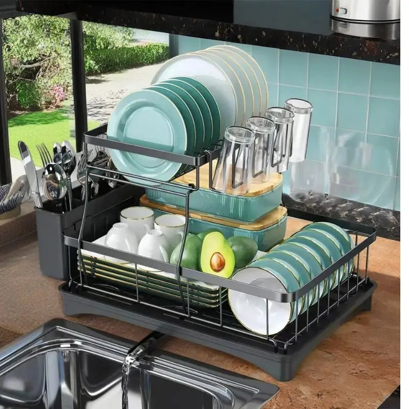 Durable kitchen organiser with minimalist design