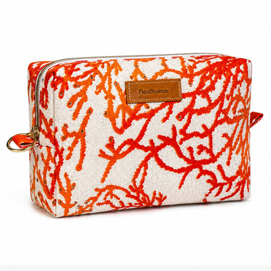 Carolina Coral Wash Bag